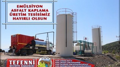 ASFALT TESİSİMİZ FAALİYETE BAŞLADI