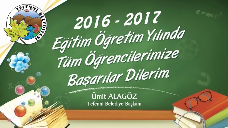 2016-2017 EĞİTİM ÖĞRETİM YILI HAYIRLI OLSUN