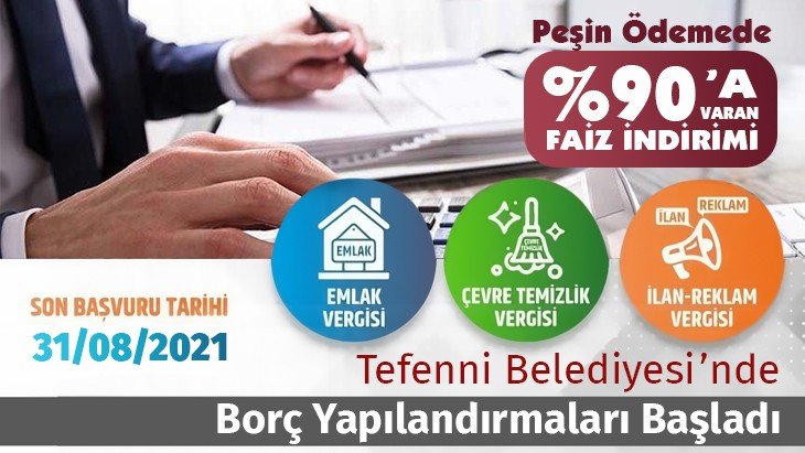 BORÇ YAPILANDIRMA İŞLEMLERİ BAŞLADI!