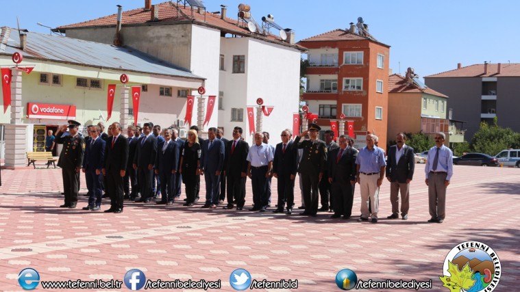 İLÇEMİZDE GAZİLER GÜNÜ TÖRENİ YAPILDI