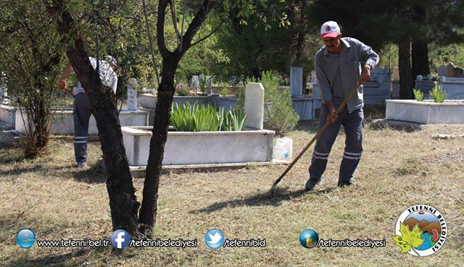 İLÇE KABRİSTANLIĞIMIZDA TEMİZLİK VE BAKIM