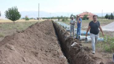 KANALİZASYON VE İÇME SUYU ÇALIŞMALARI